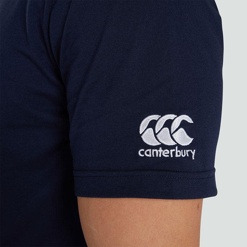 Kilfeacle & District RFC Canterbury Round Print Navy Tee - Team Wear Store.ie
