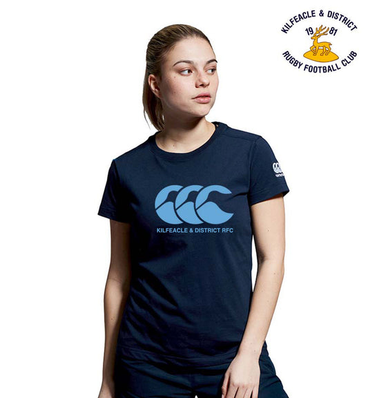 Kilfeacle & District RFC CCC Canterbury Girls Rugby Tee