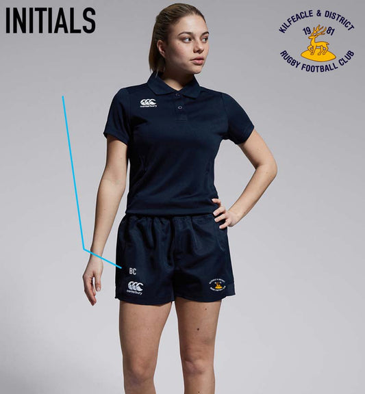 Kilfeakle & District RFC Womens Canterbury Rugby Shorts - Team Wear Store.ie