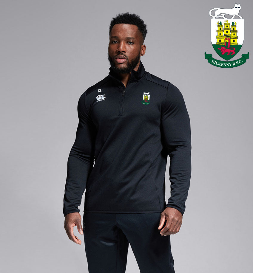 Kilkenny RFC Canterbury Club 1/4 Zip Mid Layer Training Top
