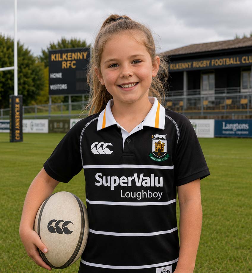Kilkenny RFC Canterbury Kaha Rugby Jersey