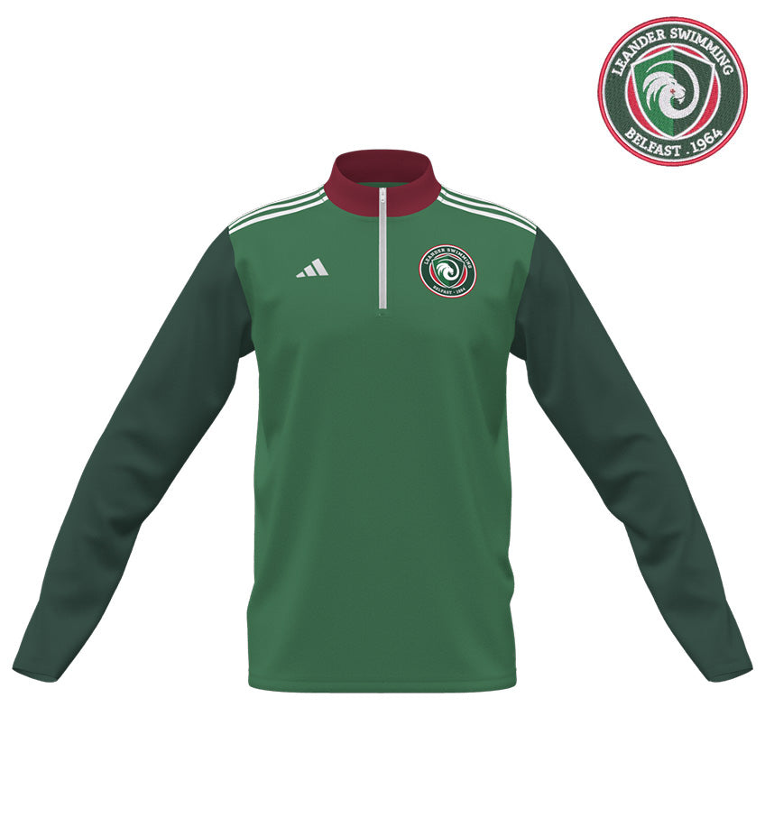 Leander Swimming Club Adidas 1/4 Zip Top