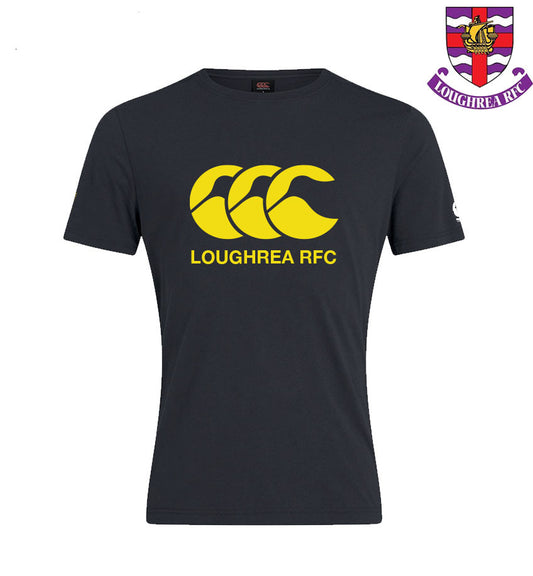 Loughrea RFC Canterbury CCC Black Tee