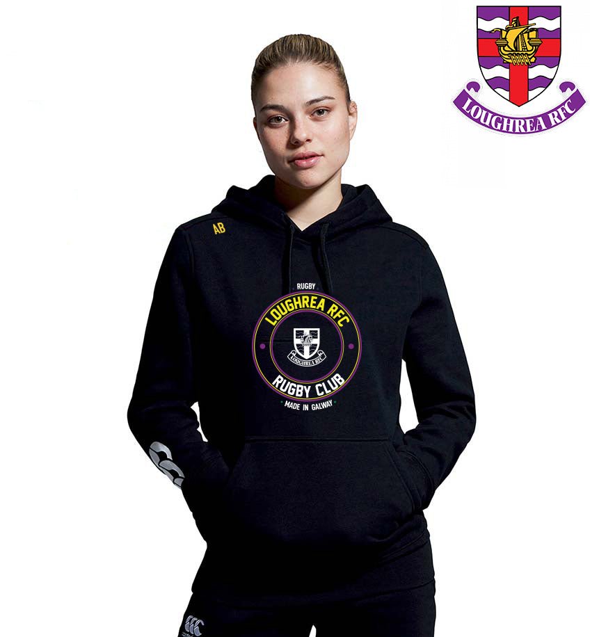 Loughrea RFC Canterbury Club Round Print Hoody - Team Wear Store.ie
