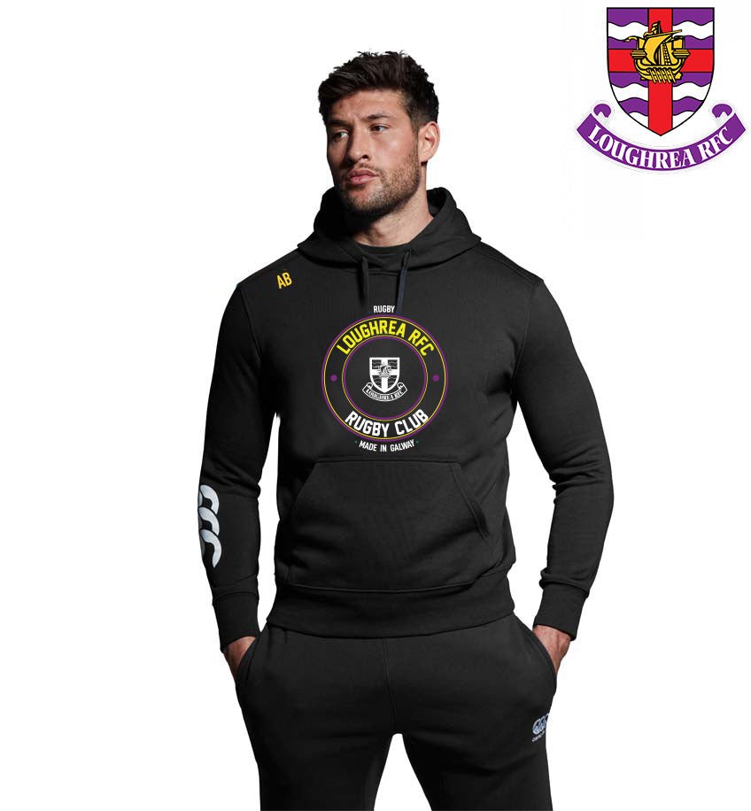 Loughrea RFC Canterbury Club Round Print Hoody - Team Wear Store.ie