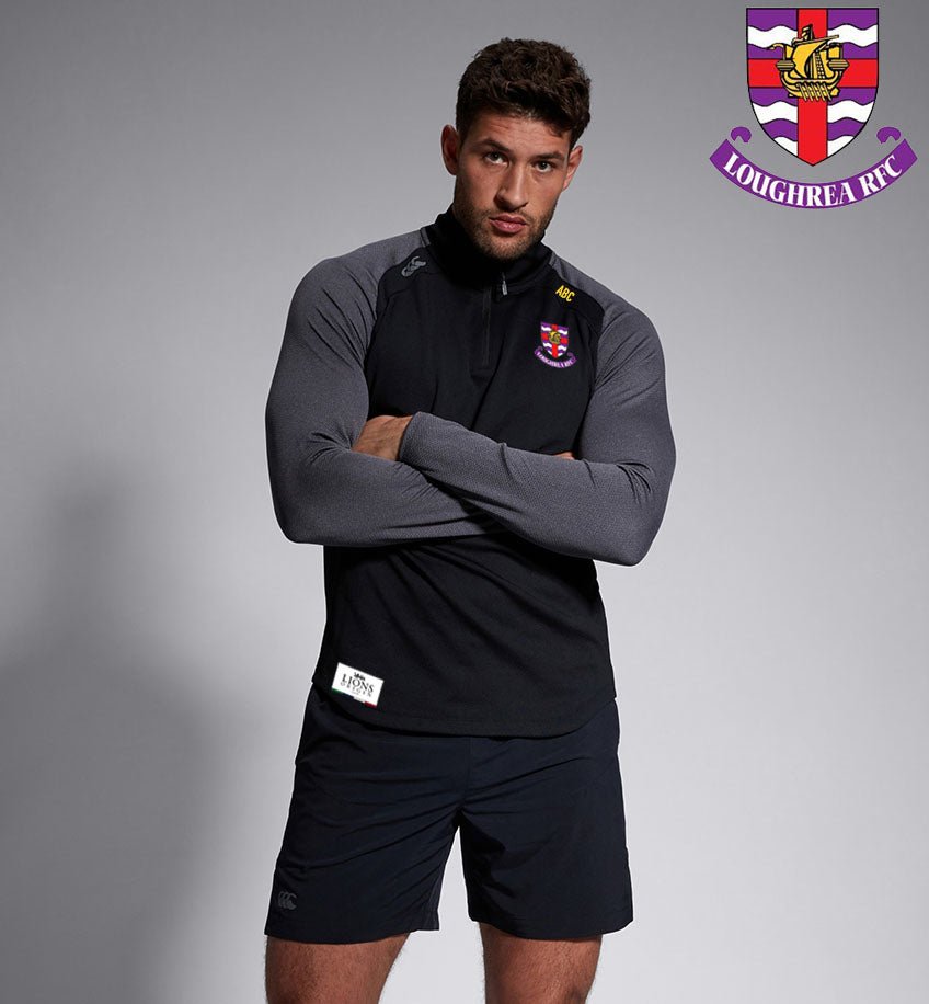 Loughrea RFC Canterbury Elite First Layer LIONS ORIGIN Training Top - Team Wear Store.ie