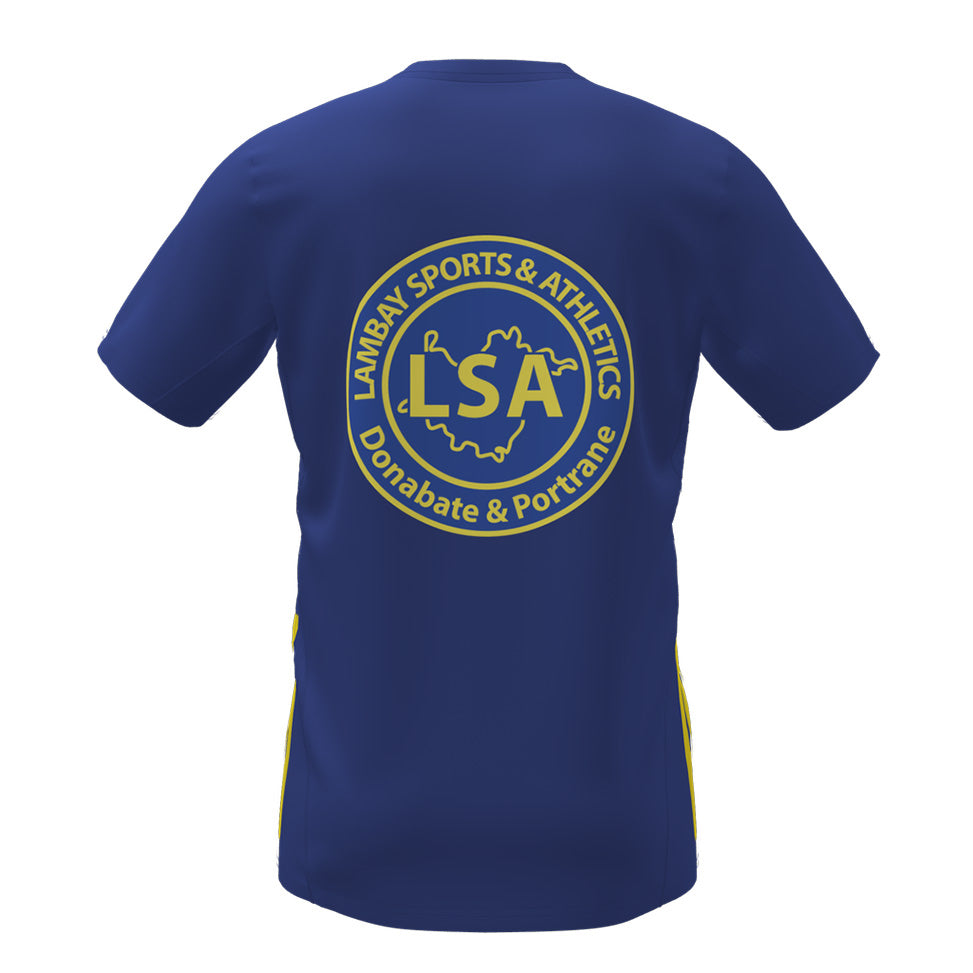 Lambay Sports and Athletics Adidas Adizero Mens Running Tee Back