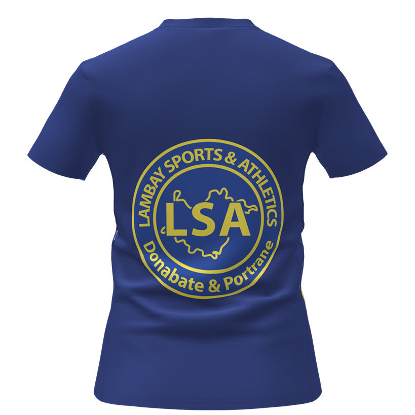 Lambay Sports and Athletics Adidas Adizero Womens Running Tee Back