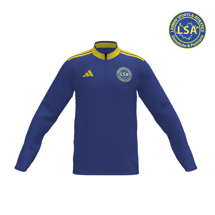 Lambay Sports and Athletics Adidas Custom Entrada 1/4 Zip Training Top