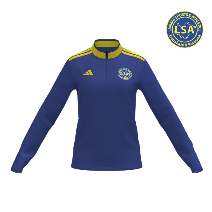 Lambay Sports and Athletics Adidas Custom Entrada Womens 1/4 Zip Training Top