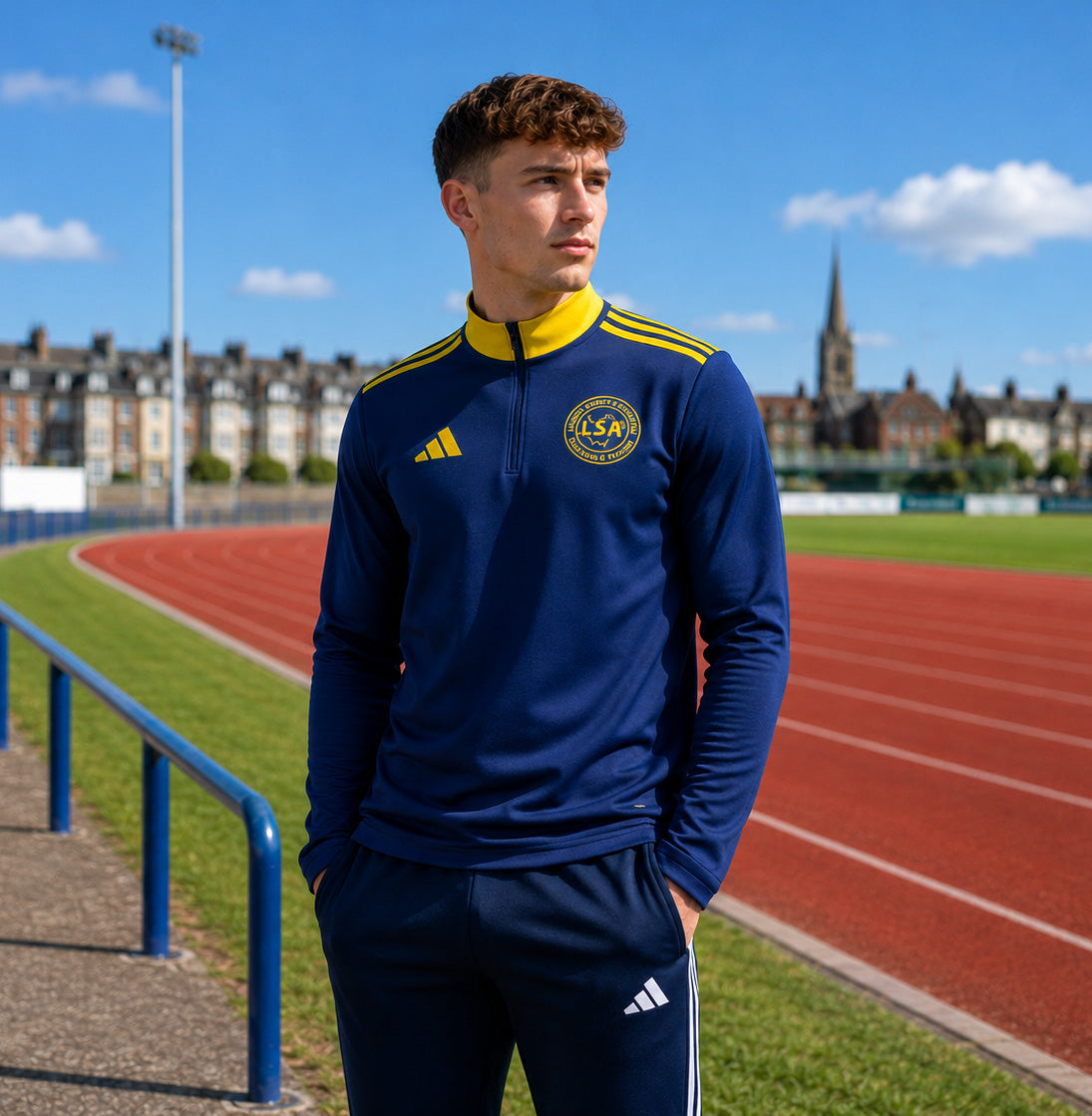 LSA Adidas CUSTOM Entrada 1/4 Zip Training Top