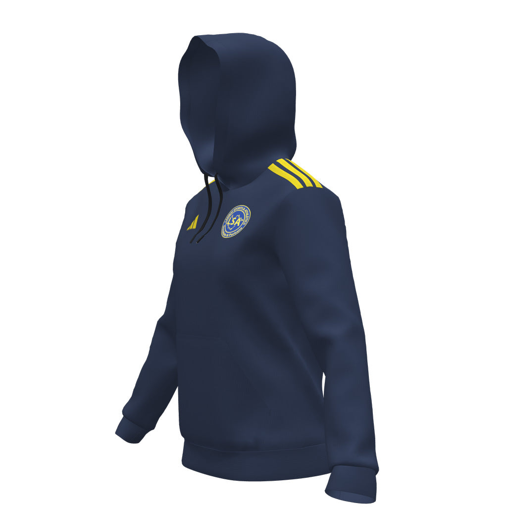 Lambay Sports and Athletics Adidas Womens Entrada Hoody Side