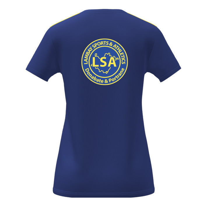 Lambay Sports and Athletics Adidas Entrada Womens Training Tee Back