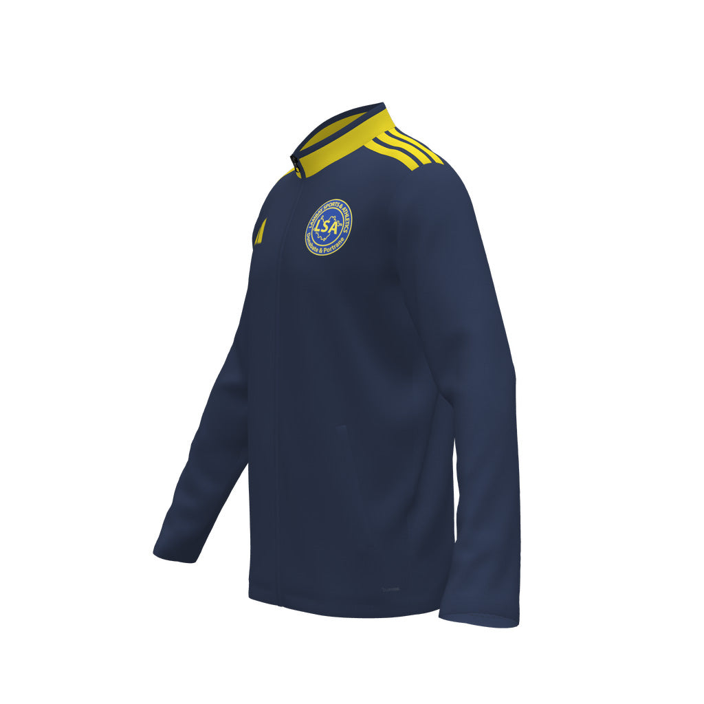 Lambay Sports and Athletics Adidas Entrada Mens Full Zip Track Top Side