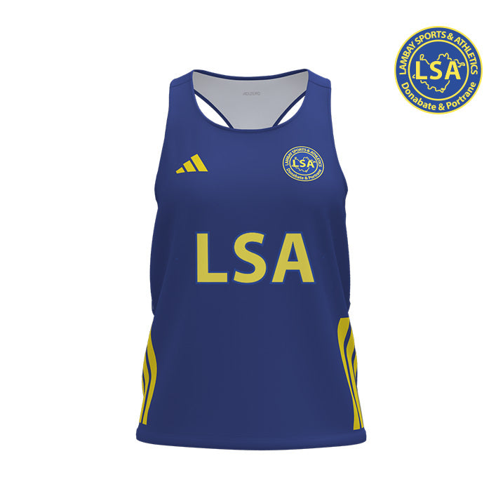 LSA Adizero CUSTOM Essentials Running Singlet