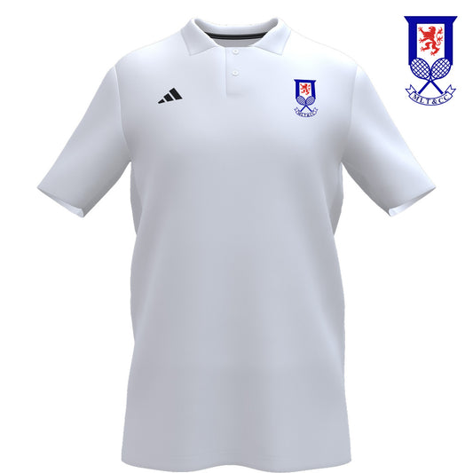 Malahide Tennis Club Court White Polo