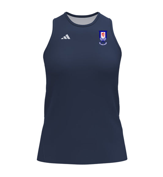 Malahide Tennis Club Navy Women's Court Tank Top