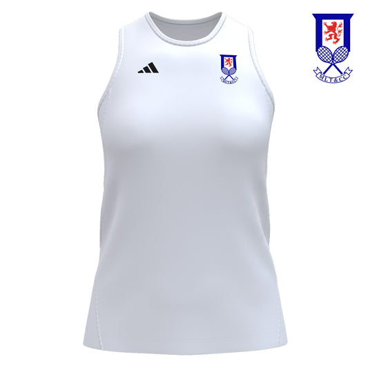Malahide Tennis Club White Women's Court Tank Top