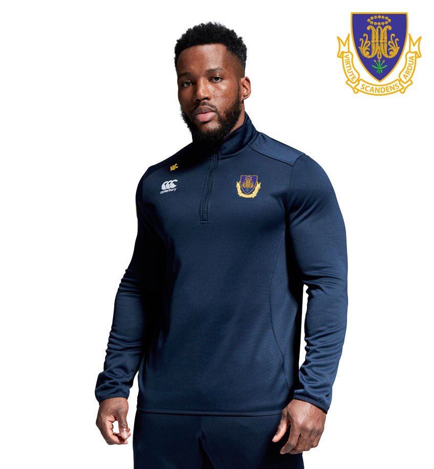 Marist College Canterbury Club 1/4 Zip Mid Layer - Team Wear Store.ie