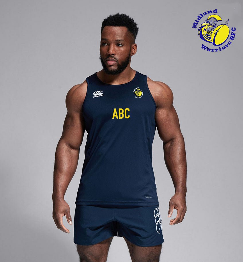 Midland Warriors RFC Canterbury Club Dry Singlet - Team Wear Store.ie