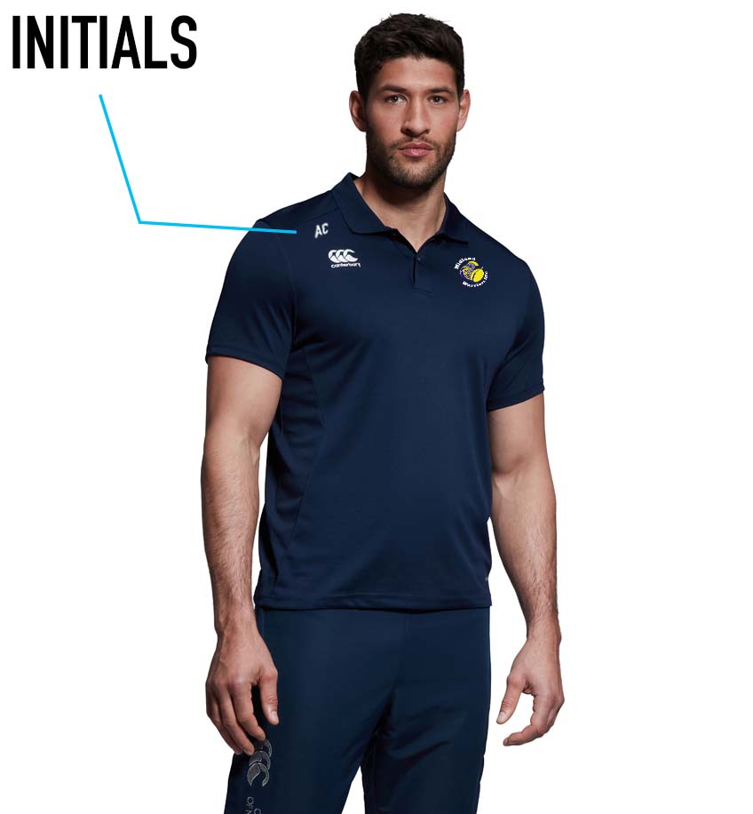 Midland Warriors RFC Canterbury Club Polo Shirt - Team Wear Store.ie