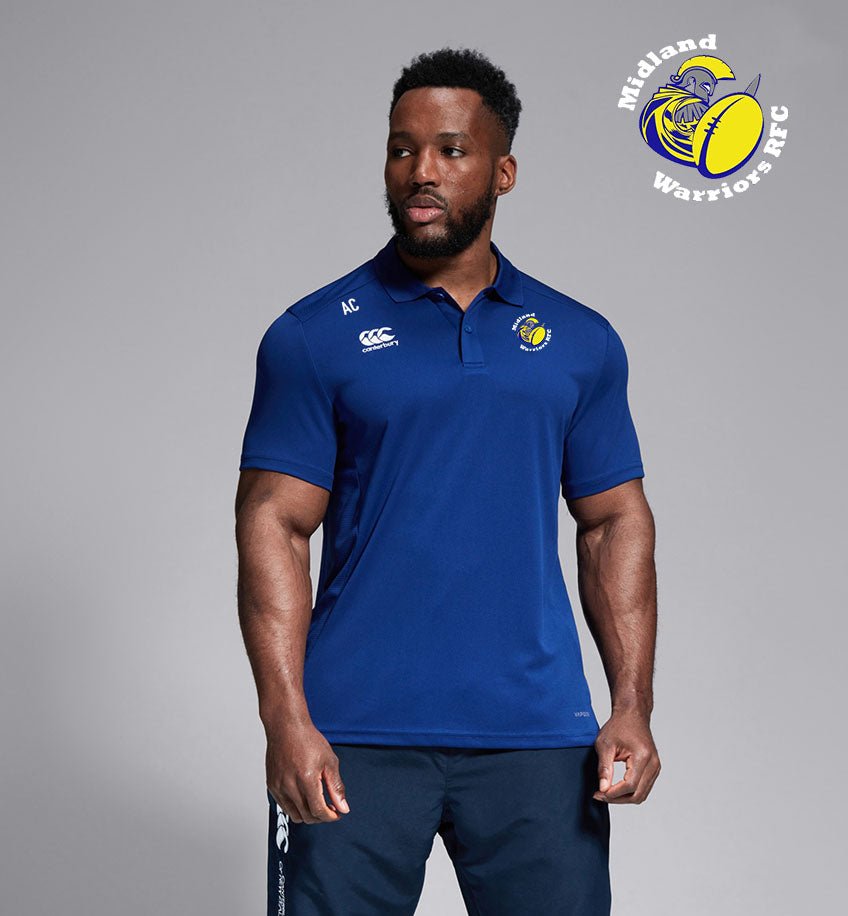 Midland Warriors RFC Canterbury Club Polo Shirt - Team Wear Store.ie