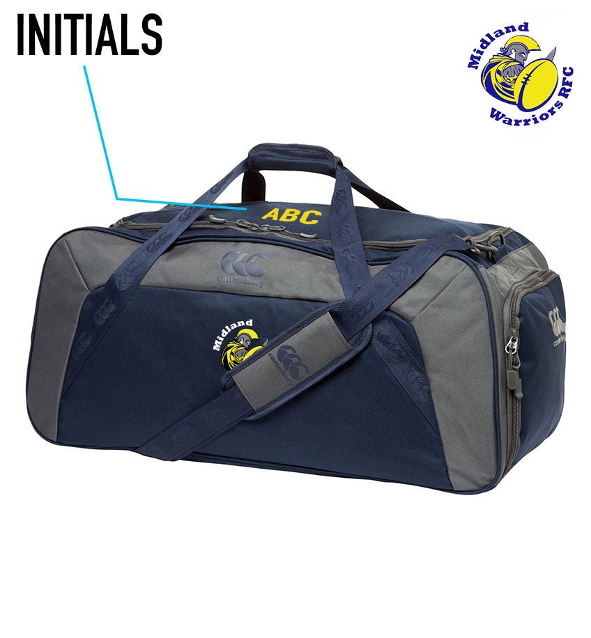 Midland Warriors RFC Canterbury Holdall Gearbag - Due Back in Stock in March - Team Wear Store.ie