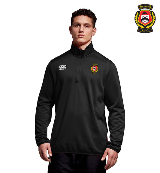 Monivea RFC Canterbury Club 1/4 Zip Mid Layer Training Top