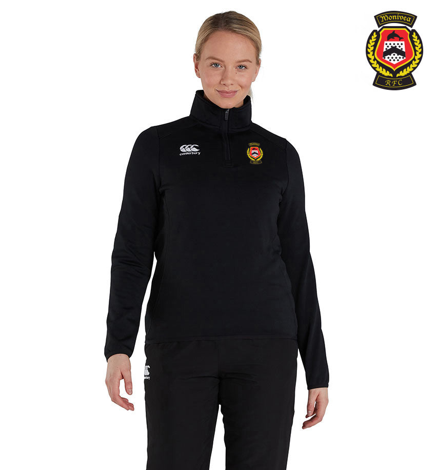 Monivea RFC Canterbury Club 1/4 Zip Mid Layer Training Top