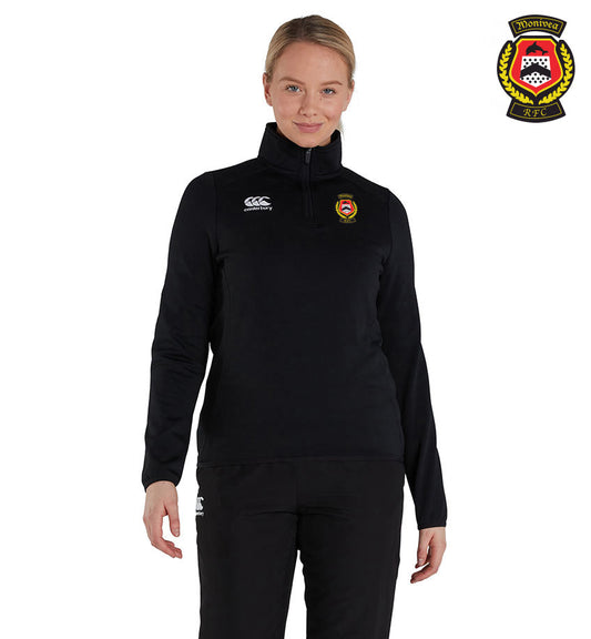 Monivea RFC Canterbury Club 1/4 Zip Mid Layer Training Top