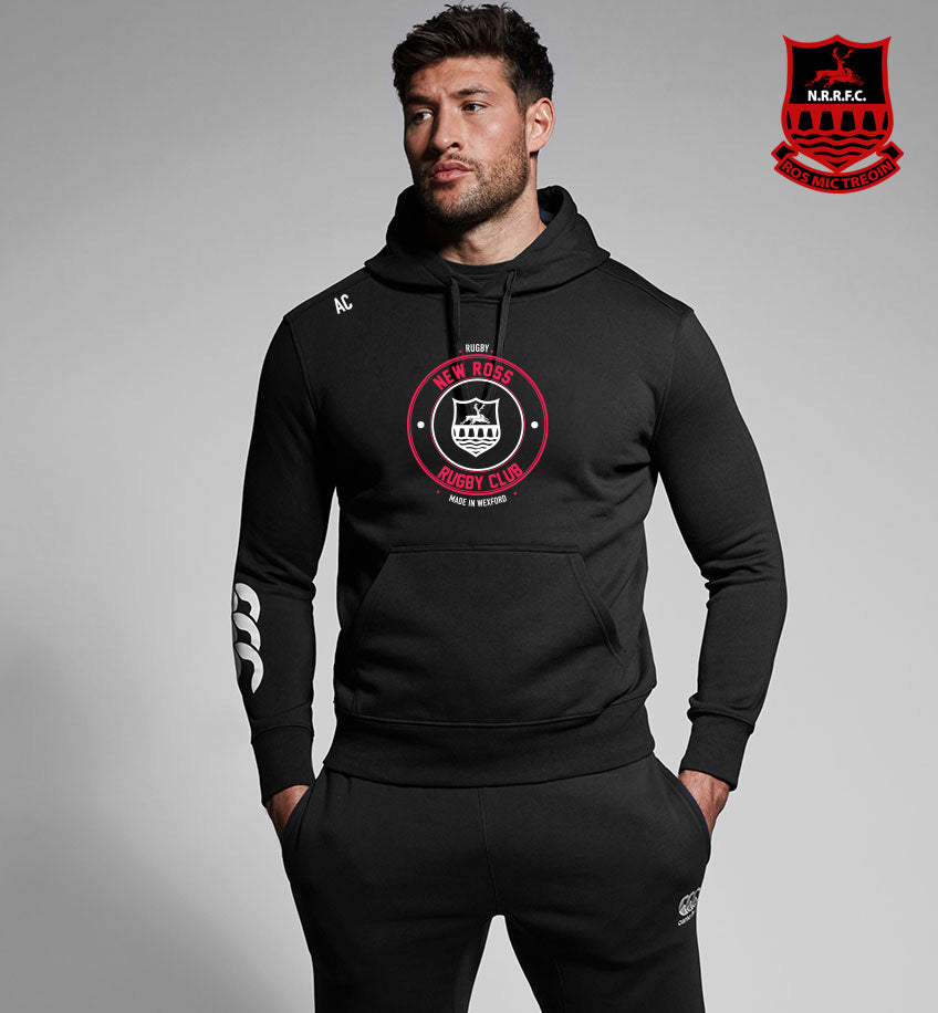 New Ross RFC Canterbury Round Club Print Hoody