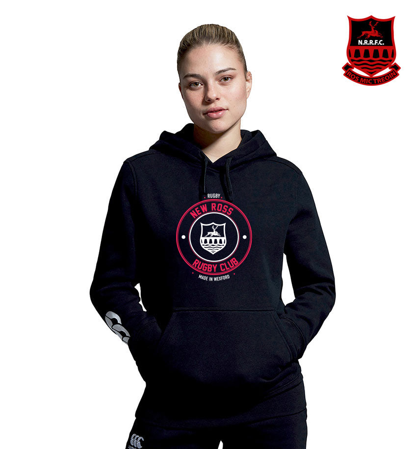 New Ross RFC Canterbury Round Club Print Hoody