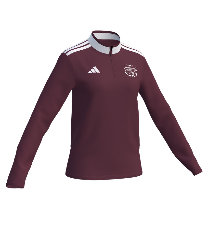Newbridge Hockey Club Adidas Entrada 1/4 Zip Training Top - Pre Order