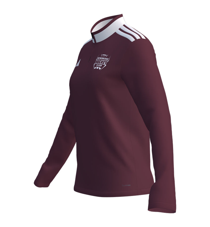 Newbridge Hockey Club Adidas Entrada 1/4 Zip Training Top - Pre Order