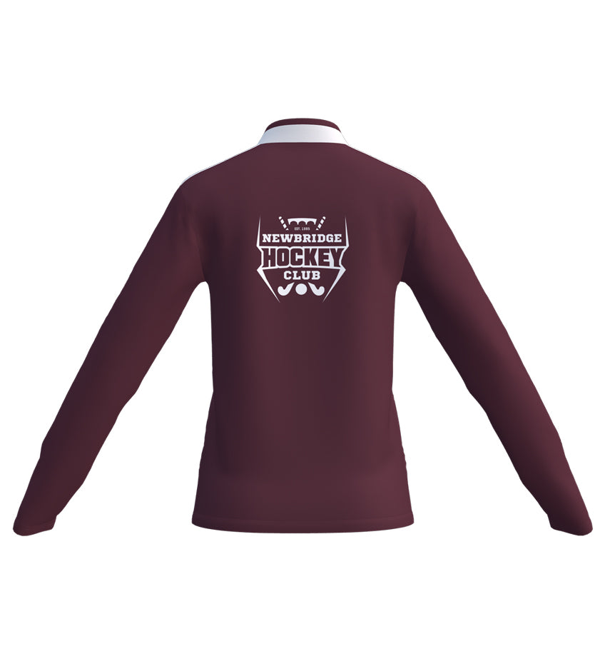 Newbridge Hockey Club Adidas Entrada 1/4 Zip Training Top - Pre Order