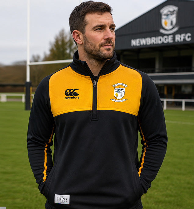 Newbridge RFC Canterbury 1/4 Zip Thermal Fleece