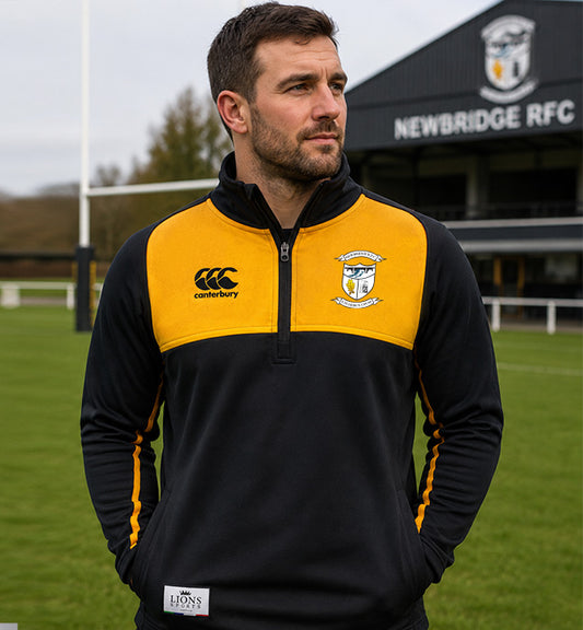 Newbridge RFC Canterbury 1/4 Zip Thermal Fleece