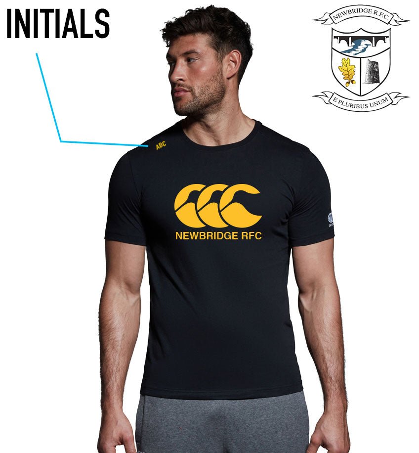 Newbridge RFC CCC Black Tee *ALL SIZES - Team Wear Store.ie