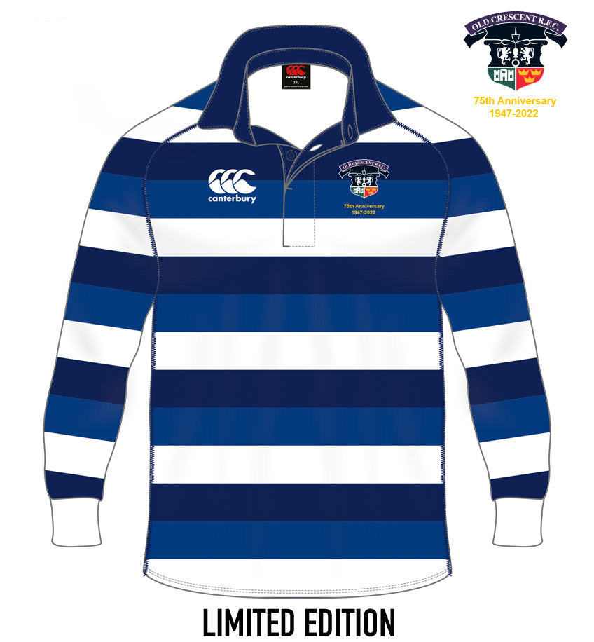 Old Crescent RFC Canterbury Ahunga Traditional Rugby Jersey - FINAL ITEMS