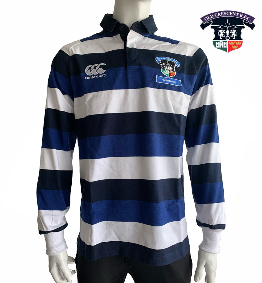 Old Crescent RFC Canterbury Ahunga Traditional Rugby Jersey