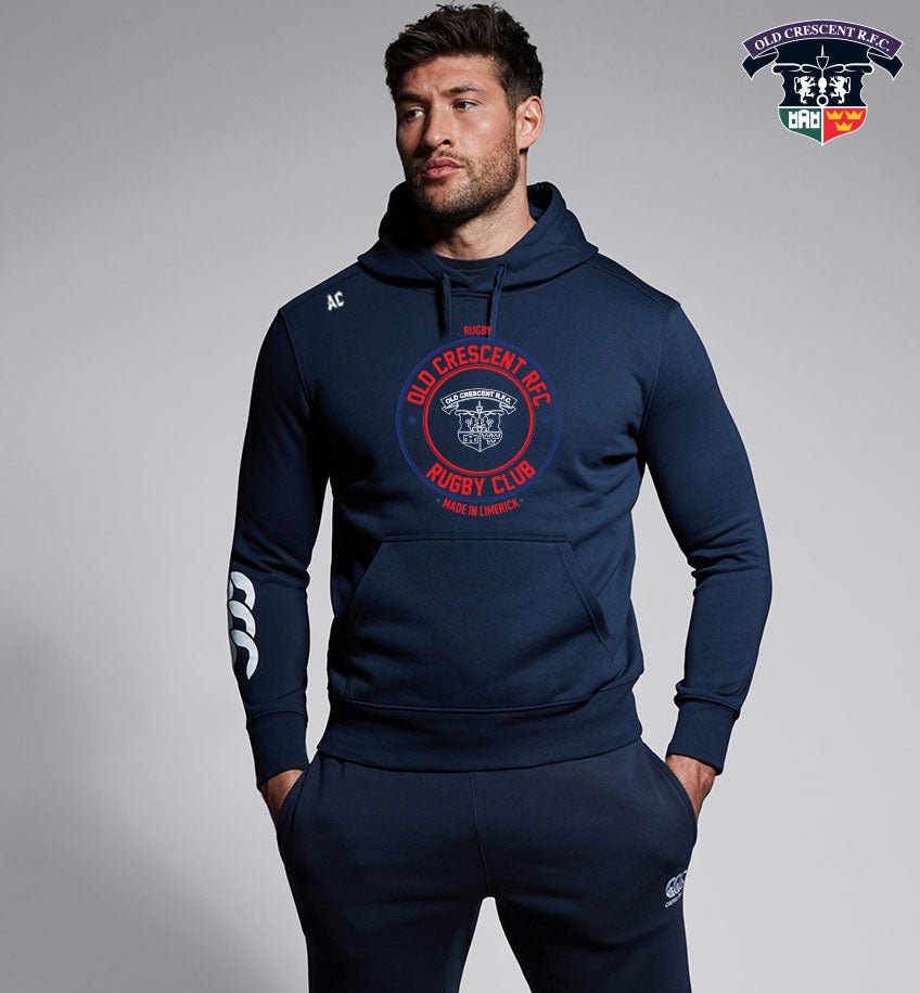 Old Crescent RFC Canterbury Club Hoody Round Print - Team Wear Store.ie