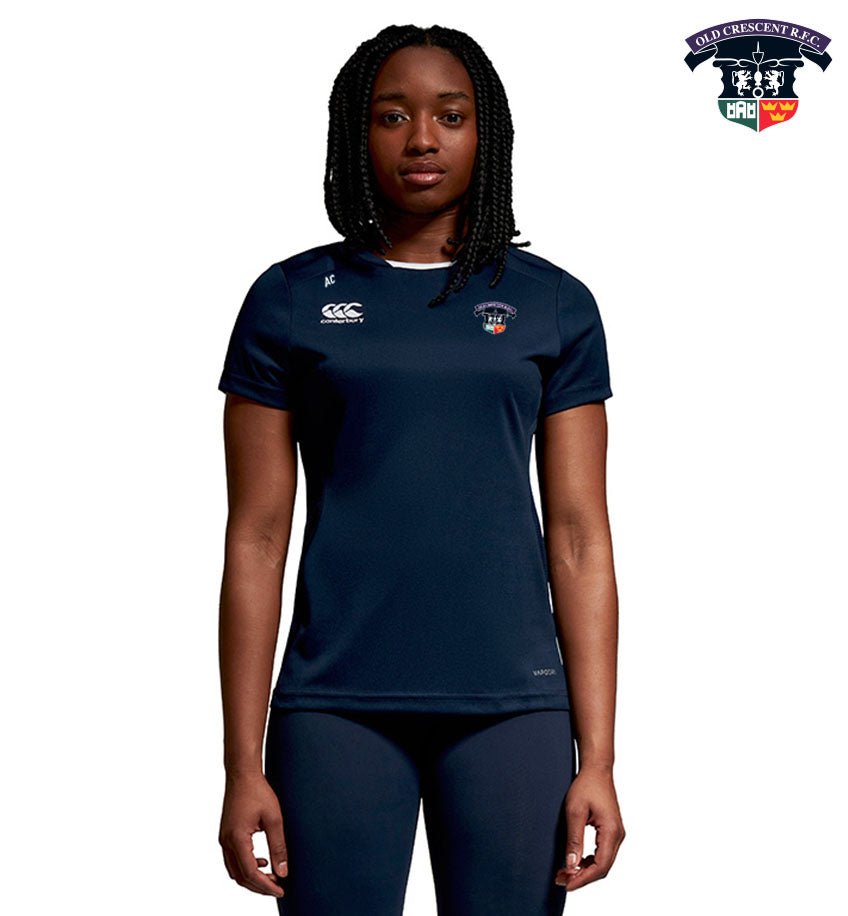 Old Crescent RFC Canterbury Club Tee Shirt *WOMENS FIT* - Team Wear Store.ie