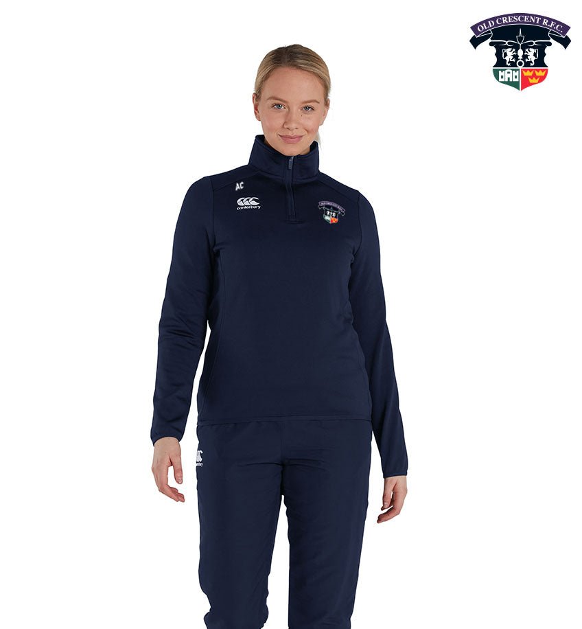Old Crescent RFC Canterbury Club Women&#39;s 1/4 Zip Training Top - Team Wear Store.ie