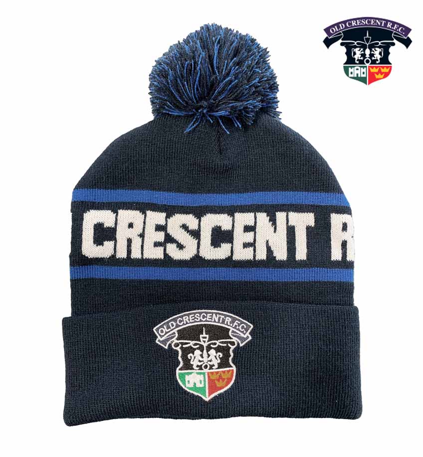 Old Crescent RFC Official Bobble Hat - Team Wear Store.ie