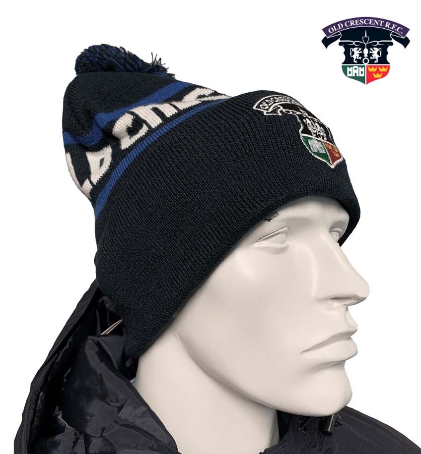 Old Crescent RFC Official Bobble Hat - Team Wear Store.ie