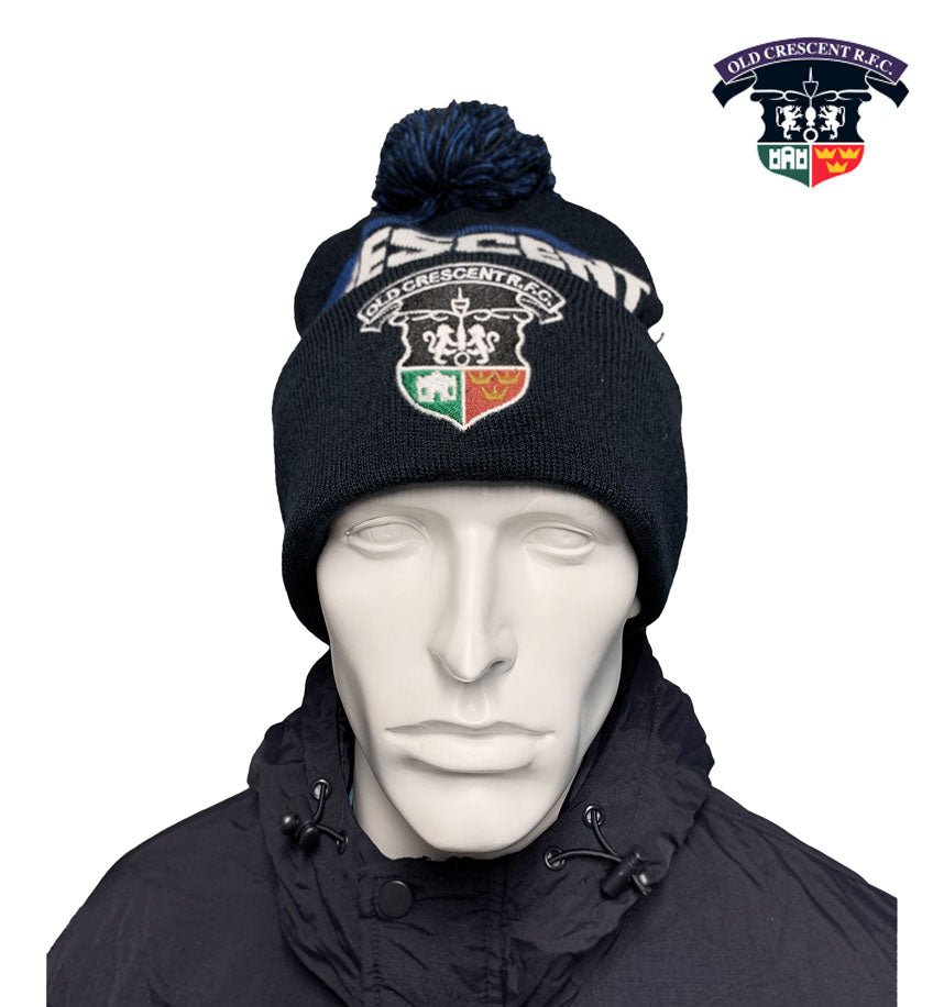 Old Crescent RFC Official Bobble Hat - Team Wear Store.ie