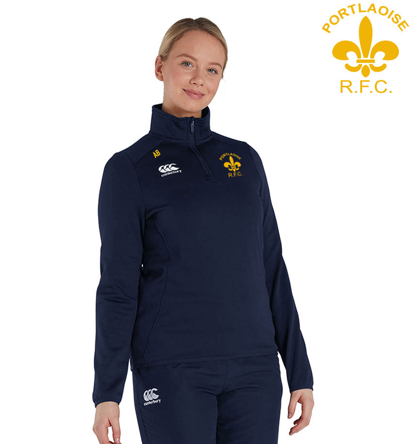 Portlaoise RFC Canterbury Club 1/4 Zip Training Top
