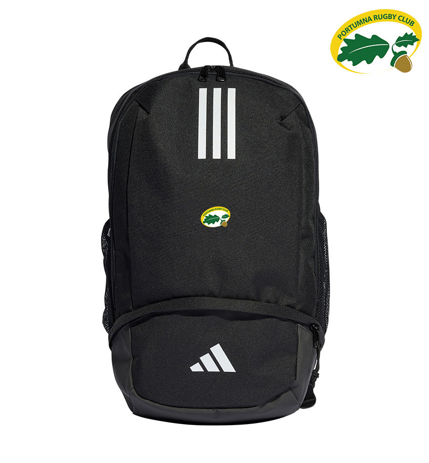 adidas backpack yellow stripes Portumna RFC Adidas Backpack