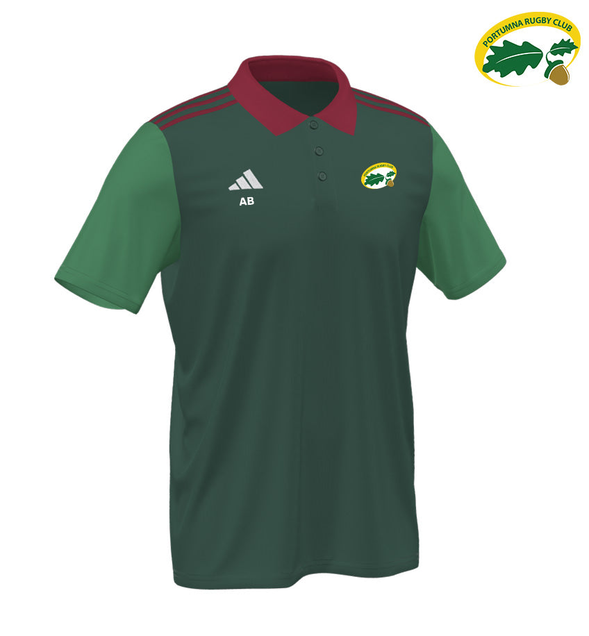 Portumna RFC Adidas  Entrada Polo - PRE-ORDER