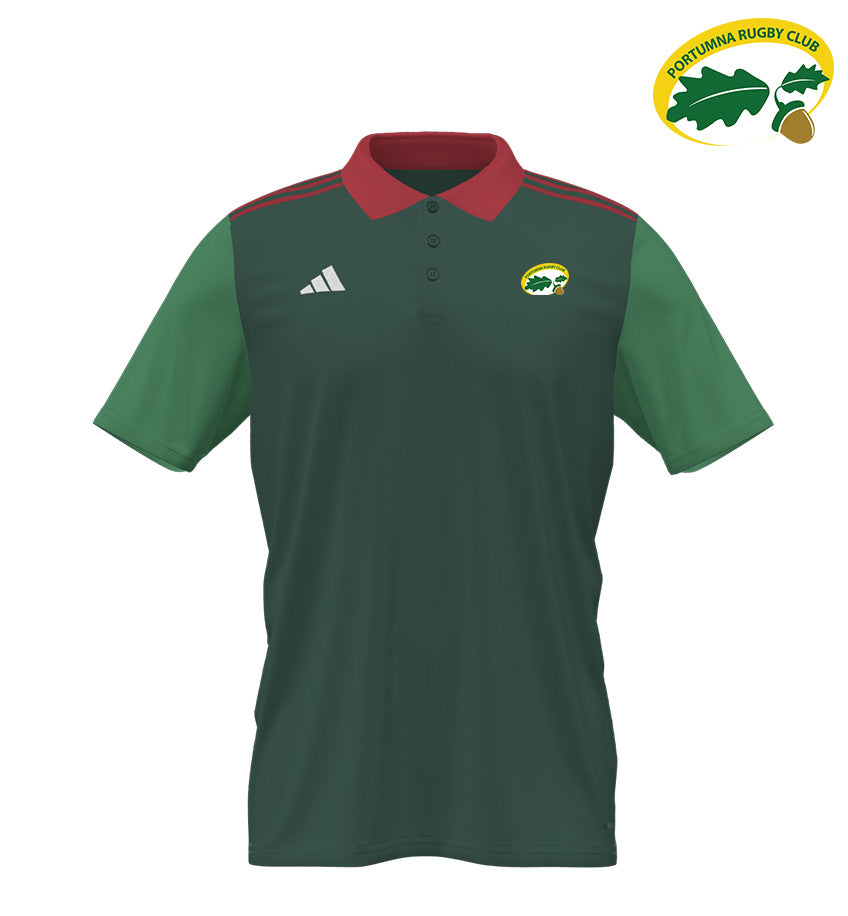 Portumna RFC Adidas  Entrada Polo - PRE-ORDER